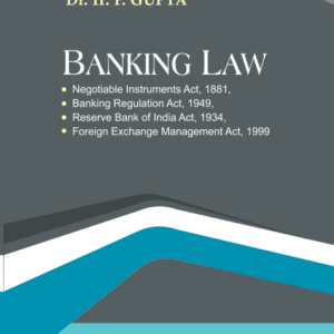 BANKING LAW- Dr. HP Gupta