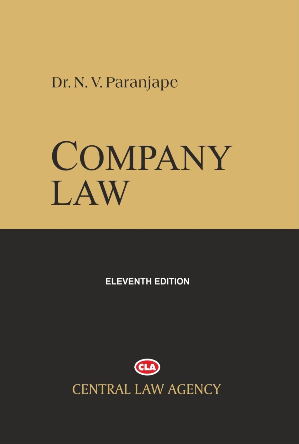 COMPANY LAW-Dr. N.V. PARANJAPE